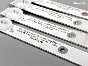 LED-подсветка TPV-50ES29-3030-0D35-4X8-20190920-C