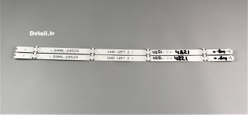 LED-подсветка 6916L-2452A, 49" V16 ART3 2452 Rev3.2 2