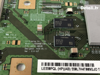 T-CON 6870C-0852B, LE550PQL (HP)(AB)