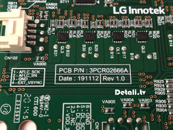 LED DRIVER EBR89756301, LC55D691003A, 3PCR02666A