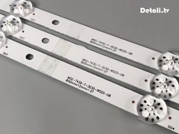 LED-подсветка MSG-T430-T-3030-WS05-08, 308054302MS0001