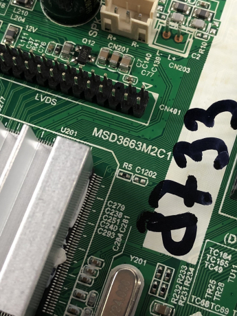 MAIN MSD3663M2C1, 4715-3663M2-A3233K01, V320BJ6-Q01