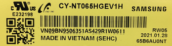LED-подсветка CY-NT065HGEV1H, UE65TU8500U
